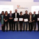 Foto de familia de la entrega de premios de la Fundación Instituto Roche.