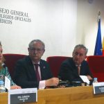 Soledad Cabezón, durante su intervención en la OMC.