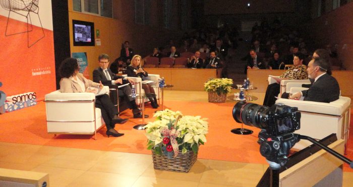 Humberto Arnés moderó una de las mesas de debate.