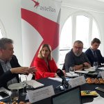 Especialistas en cáncer de próstata, durante la reunión organizada por Astellas Pharma.