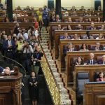 Pedro Sánchez, durante el debate de Investidura.