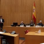 Salvador Illa, ministro de Sanidad, durante su intervención en la jornada sobre la ley de la eutanasia.