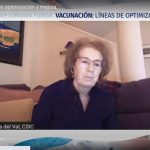 Margarita del Val, investigadora del CSIC, durante su intervención.