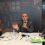 Encuentro del Consejo general de Farmacéuticos con periodistas