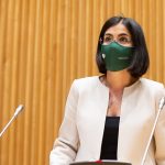 Foto de Carolina Darias, ministra de Sanidad. “El objetivo es reducir la incidencia de la COVID a 50 casos por 100.000 habitantes”