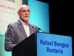 Rafael Bengoa experto en salud pública realizó la conferencia inaugural