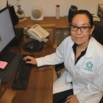 Claudia Pérez Cruz, investigadora del Departamento de Farmacología del Cinvestav, encargada de la investigación sobre Alzheimer en mujeres mexicanas