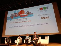 mesa del acceso a la innovación en las jornadas de SEDISA en Bilbao