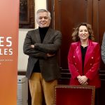 Investigan la economía del comportamiento aplicada a la política farmacéutica. Foto de los participantes en la presentación.