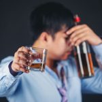 actividad cerebral durante una adicción como el alcoholismo