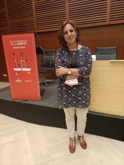 La doctora Martin, en el Congreso de Donostia