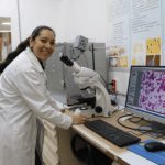 Claudia Pérez Cruz, investigadora del Departamento de Farmacología del Cinvestav.