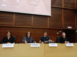 Los expertos en la rueda de prensa de la presentación del Congreso