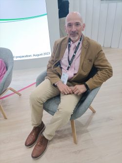 Peréz de Isla en la entrevista concedida a ELMEDICO en el Congreso Europeo de Cardiología