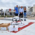 Uso de drones en Israel para transportar la sangre de un hospital a otro