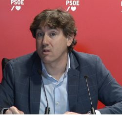 Eneko Andueza, candidato del PSE-EE a lehendakari