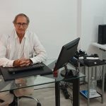 El doctor Ernesto Marco Cardena, pte. de la Sociedad de Baja Visión